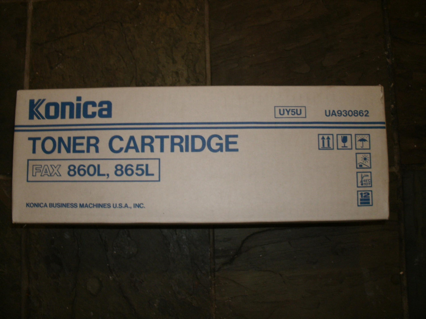 Konica UA930862 Black Toner Cartridge. New.