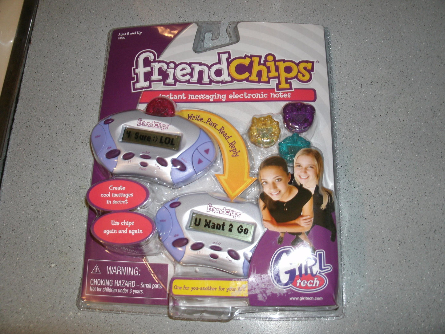 FriendChips. 74009. New. Instant Messaging Electronic Notes.