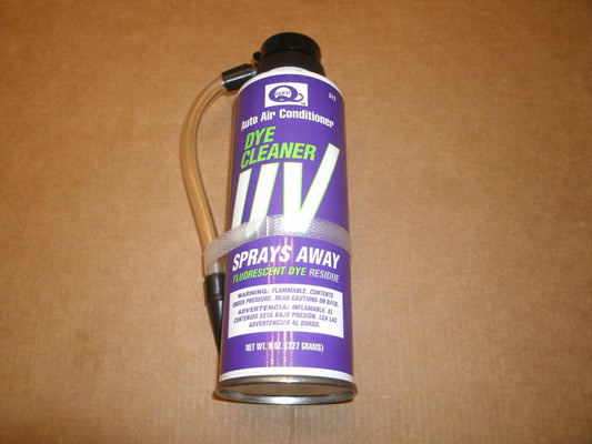 Auto Air Conditioner 372 Dye Cleaner UV Spays Away. New.