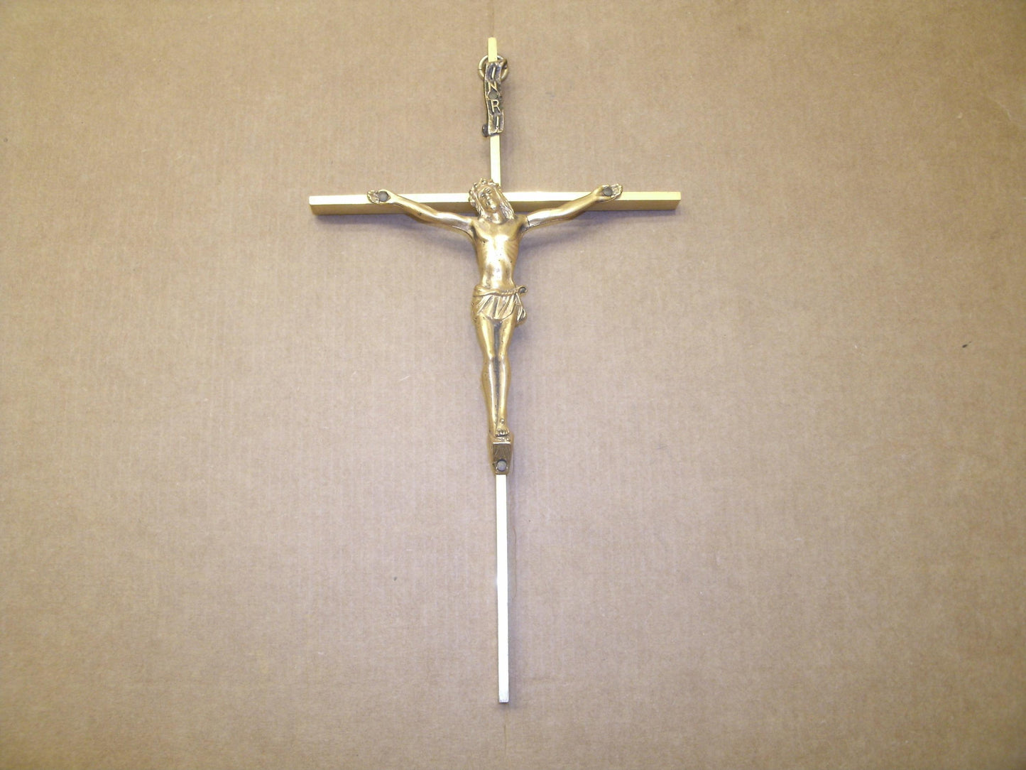 Brass Crucifix. Used.