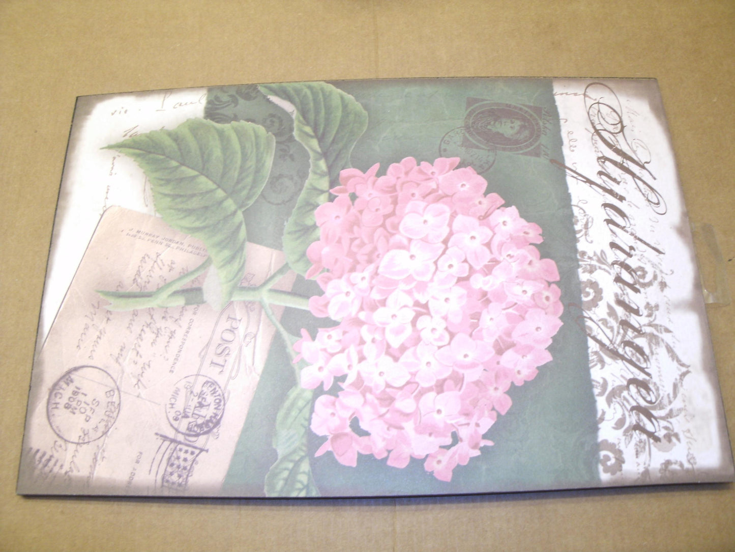 Hydrangea 400026285502 Sign. New.