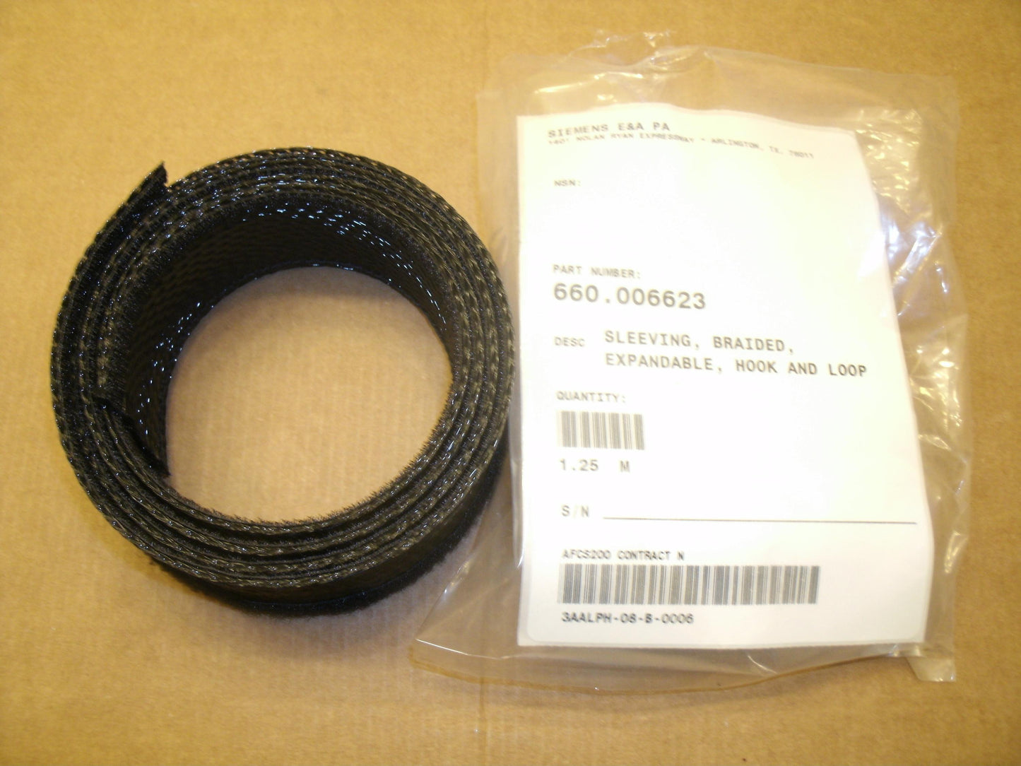 Siemens 660.006623 Sleeving. New.