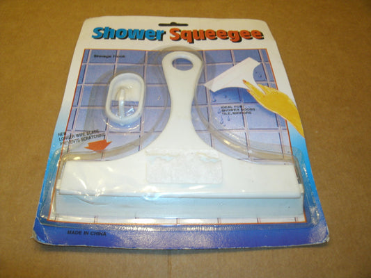 Shower Squeegee with Storage Hook. 797411042001.