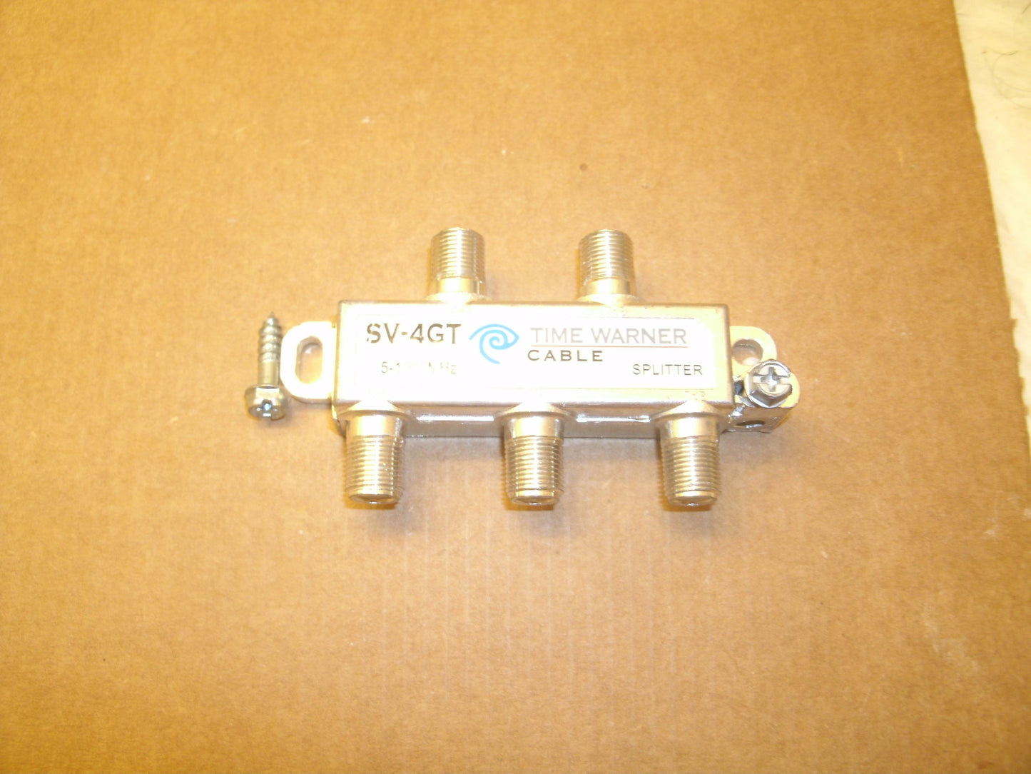 Time Warner Cable SV-4GT Splitter. 5-1002MHz. New.