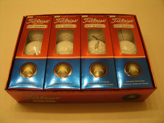 Titleist 0849484303548 DT Carry Golf Balls. New.