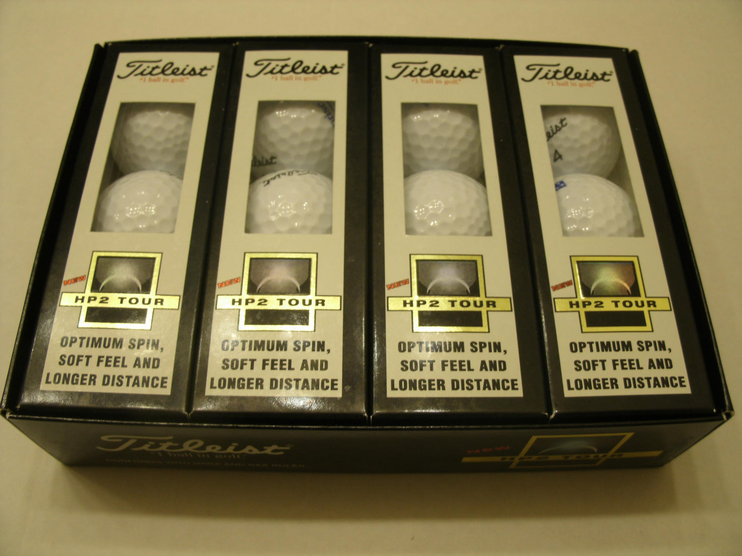 Titleist HP2 Tour Golf Balls. 24 Total. New. Retail Package.