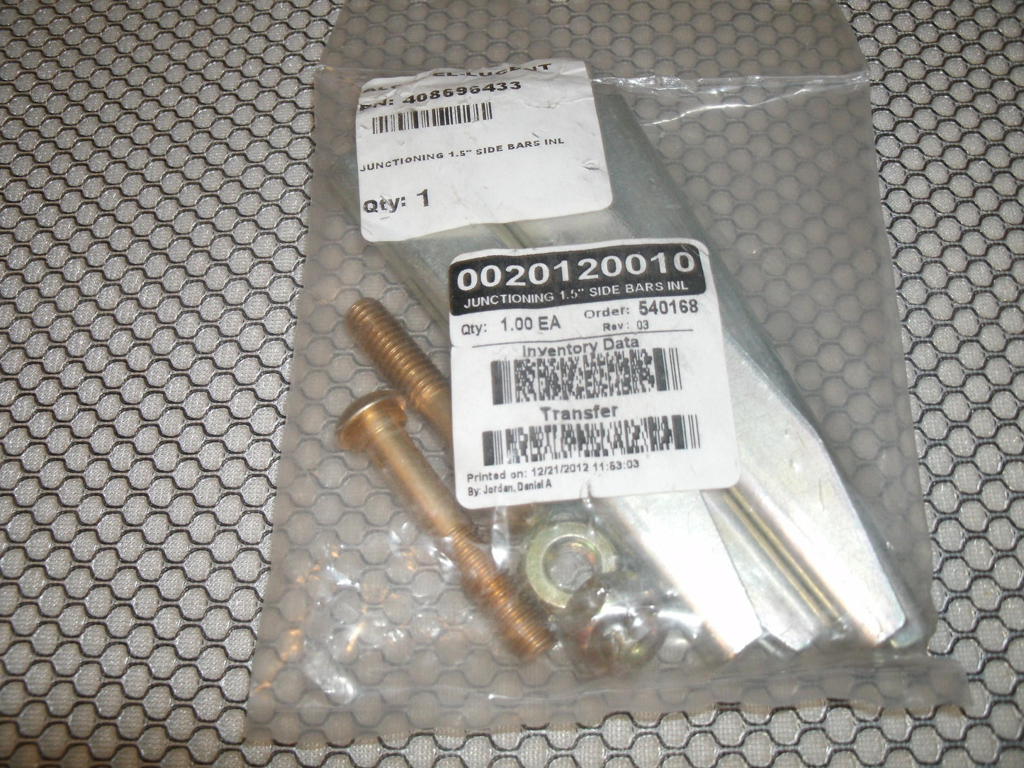 Alcatel-Lucent 408696433 Junctioning Side Bar.