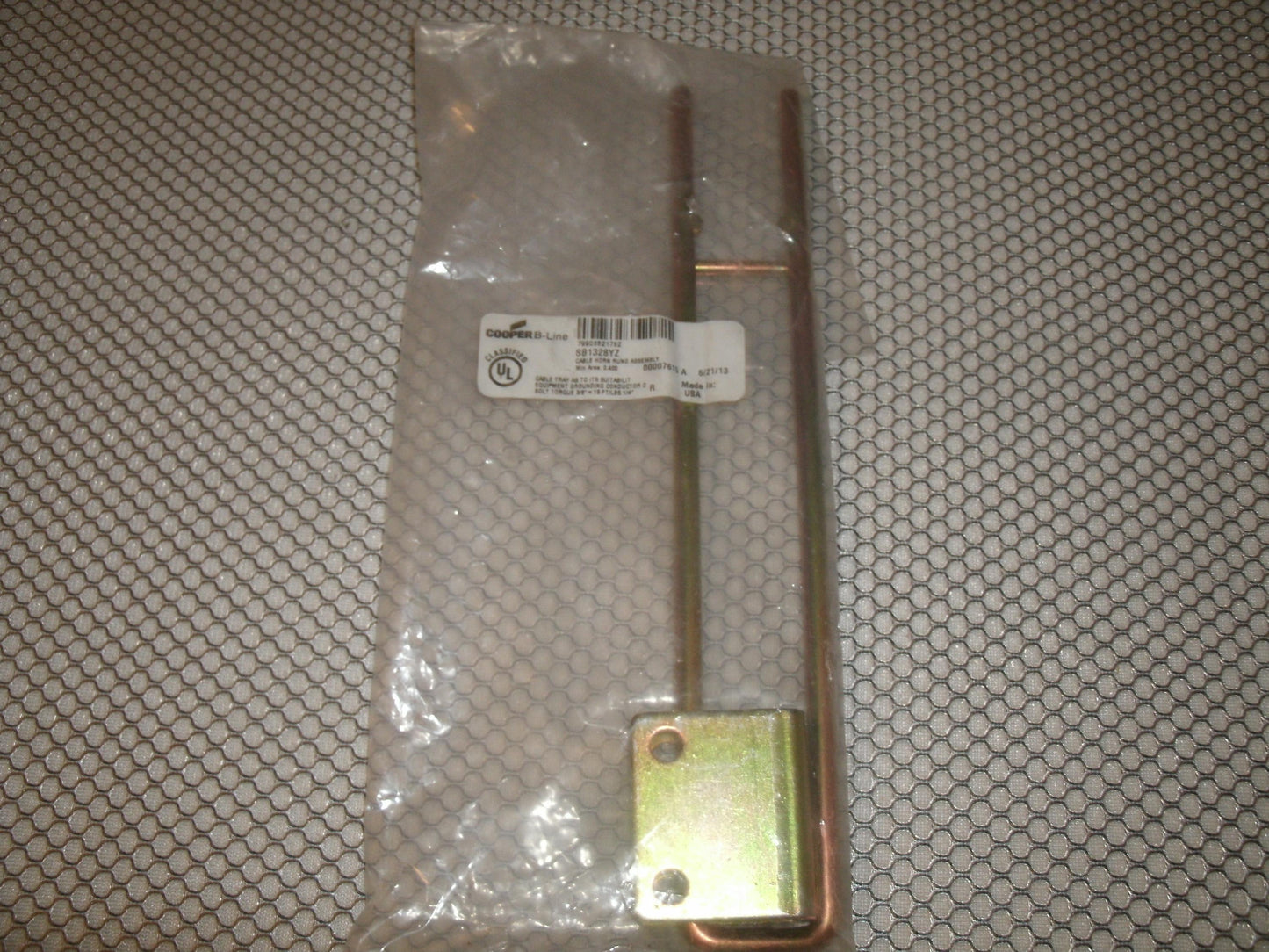 Cooper B-Line SB1328YZ Cable Horn Rung.