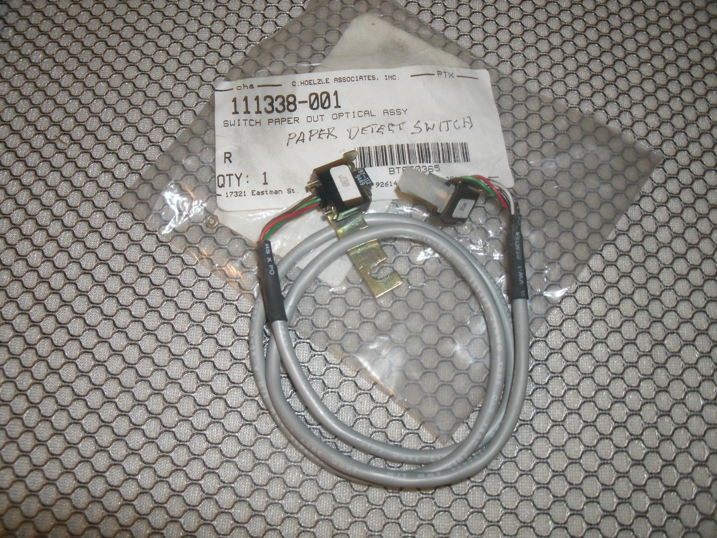 Printronix 111338-001 Switch Paper Out Optical ASSY.