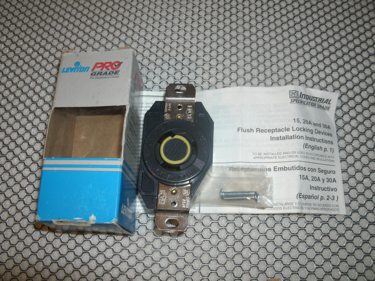 Leviton R01-2310 20A Twist Lock. New.