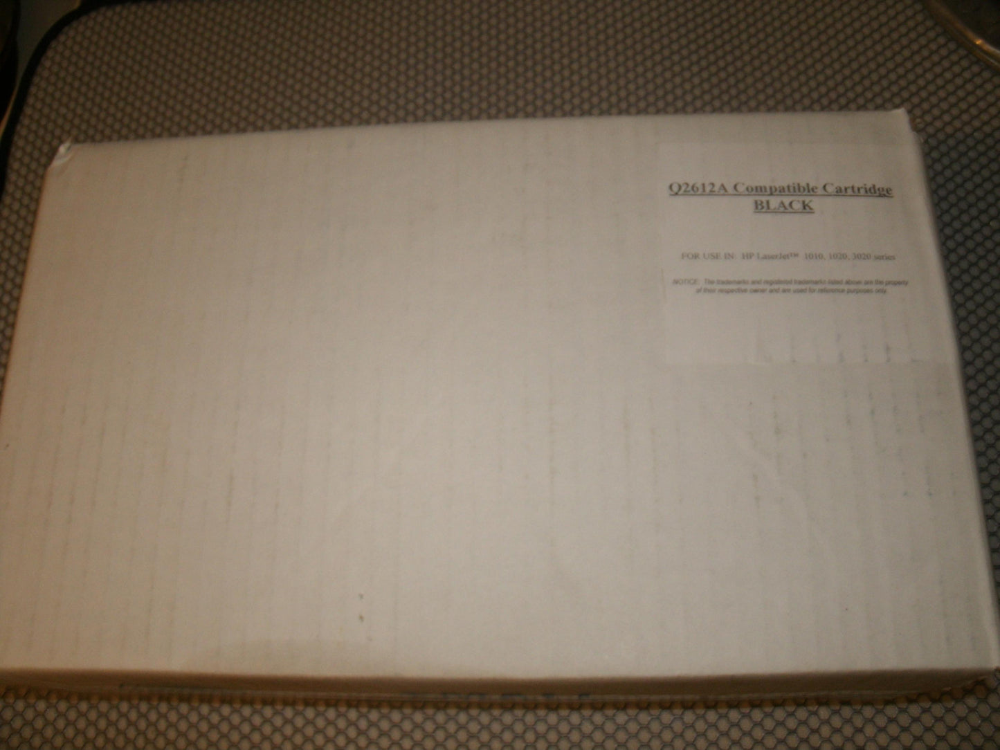 HP Q2612A Compatible Black Cartridge. New.