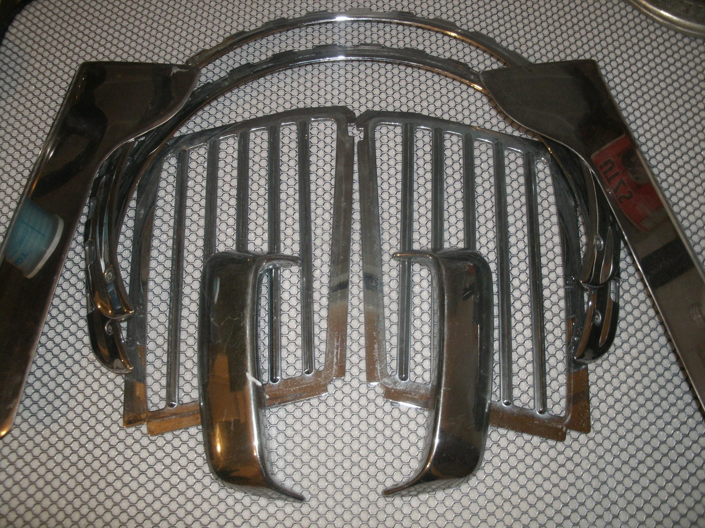 Honda Goldwing Chrome Trim Parts. Used.