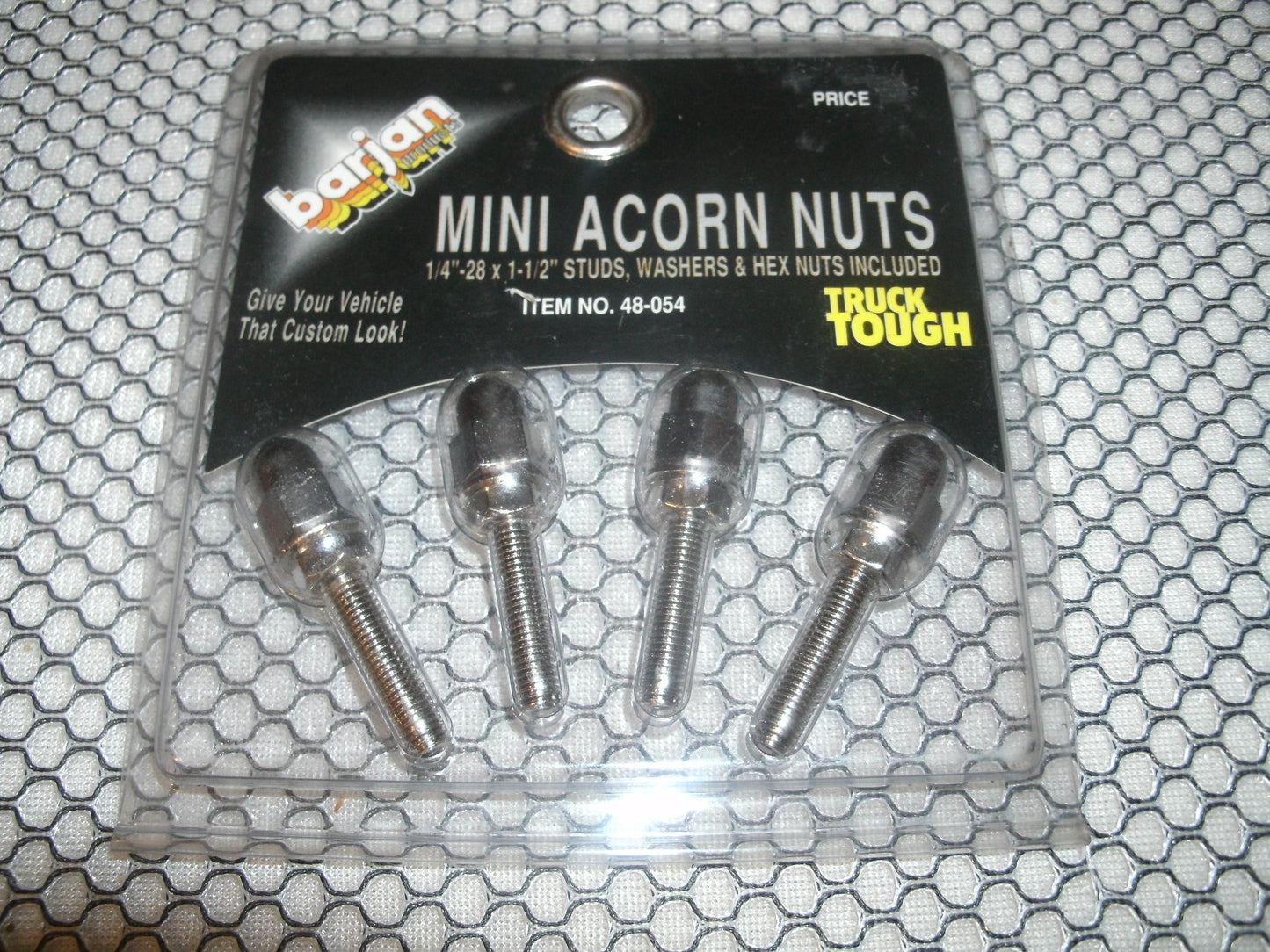 Barjan 48-054 Mini Acorn Nuts. New.