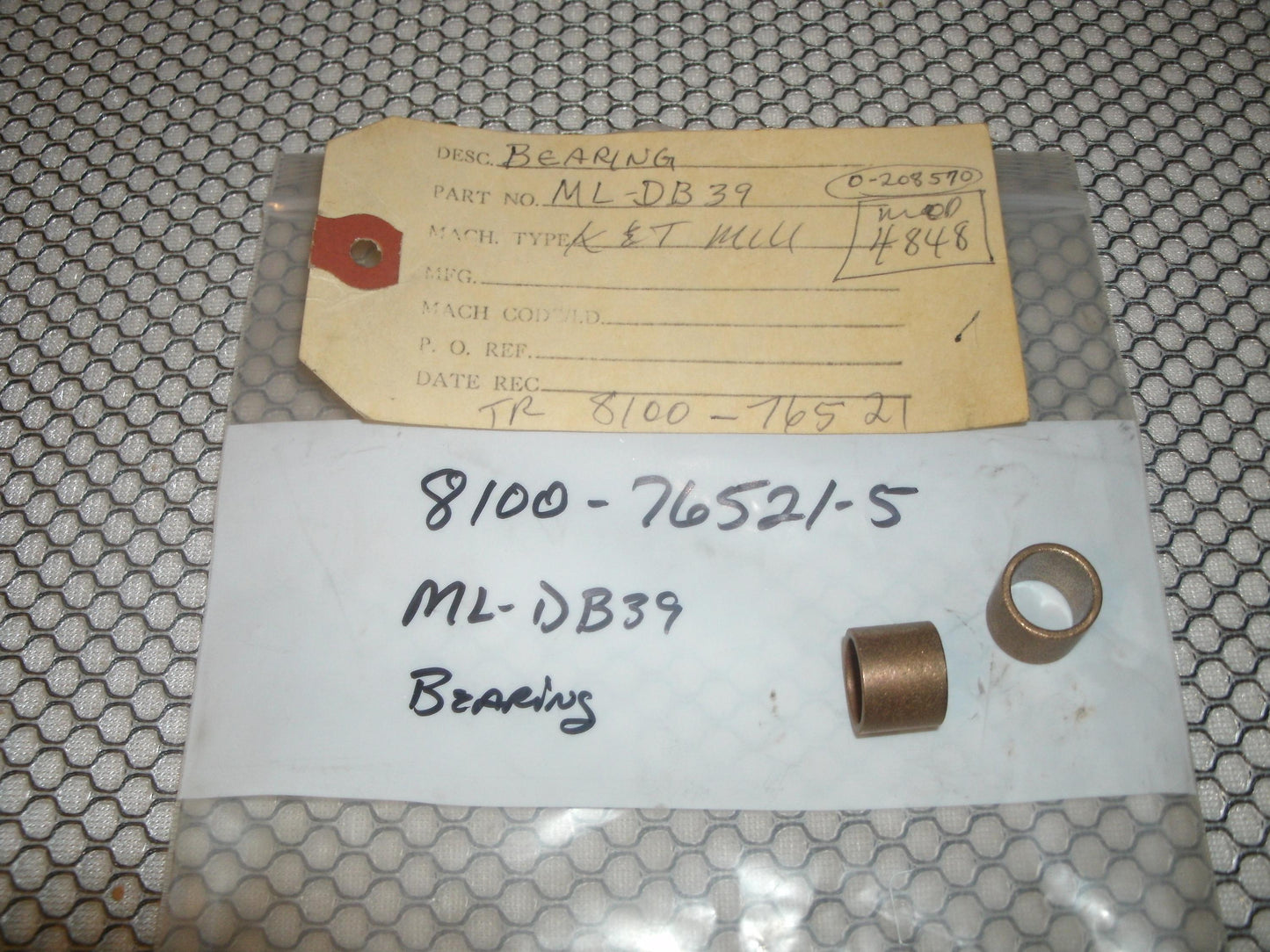 K&T ML-DB39 Bearing. New.