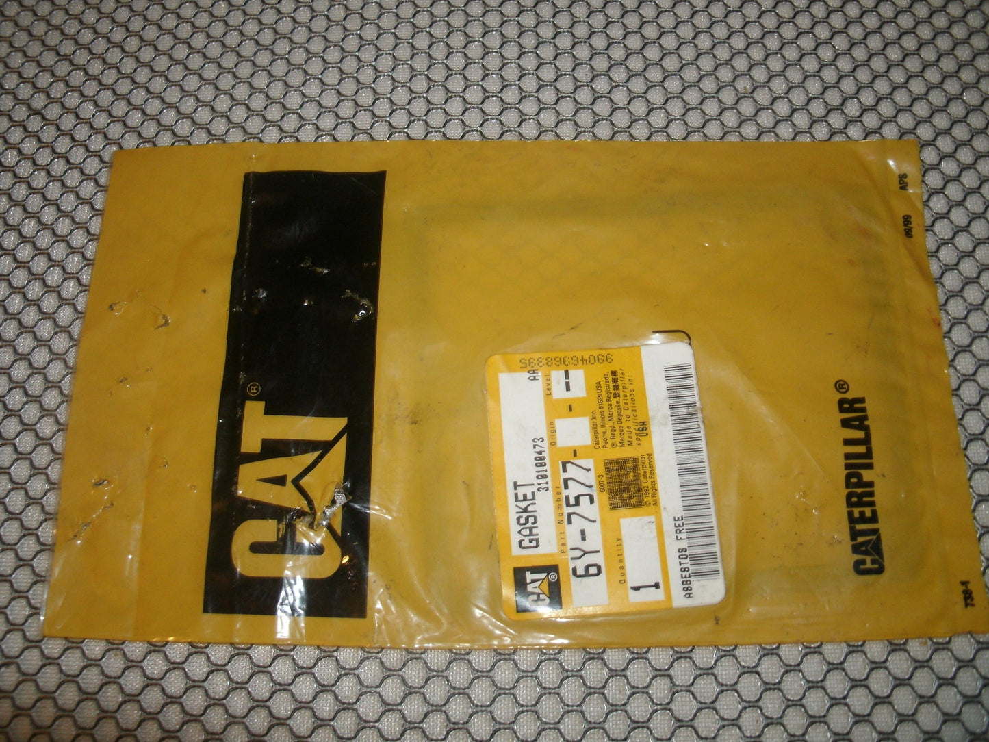 Caterpillar 6Y-7577 Gasket. New.