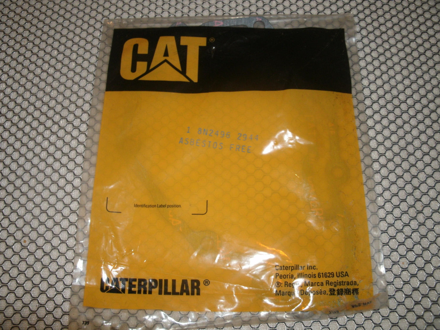Caterpillar 8N2496 Gasket. New.