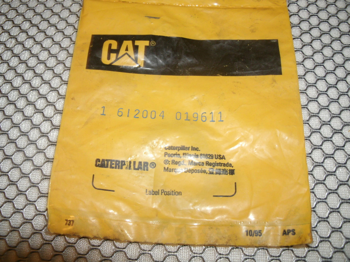 Caterpillar 6I2004 Gasket. New.
