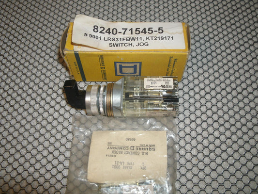 Square D 8240-71545-5 Switch, Jog.