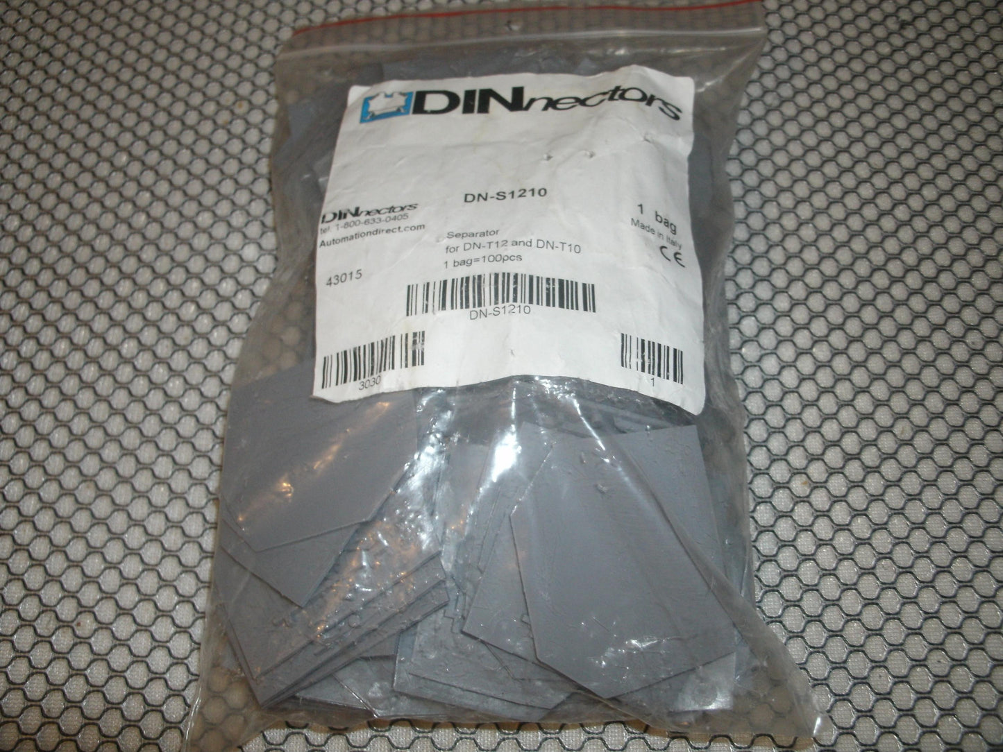 DINnectors DN-S1210 Separator. 100 Count. New.