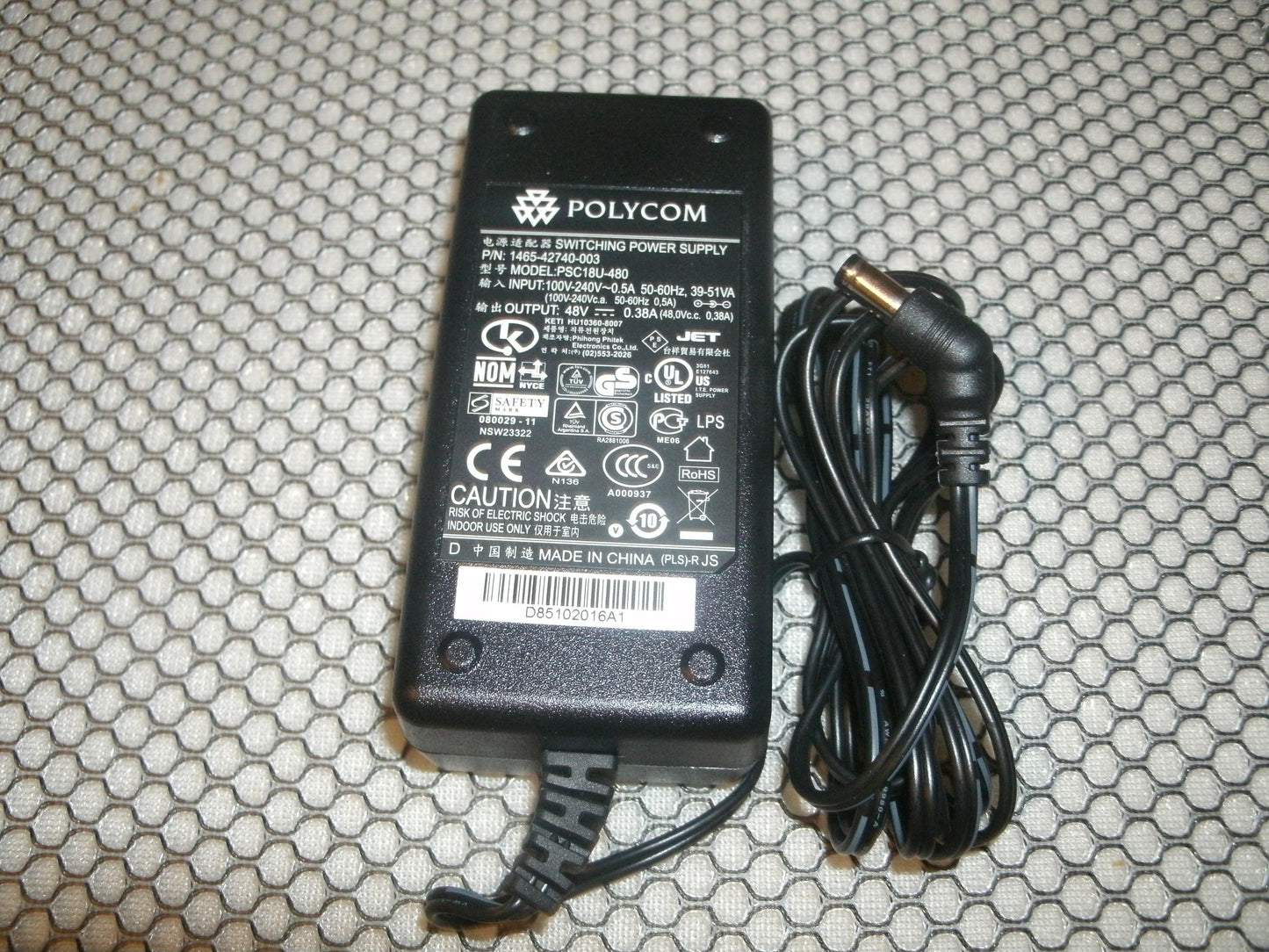 Polycom 1465-42740-003 Switching Power Supply. OEM.