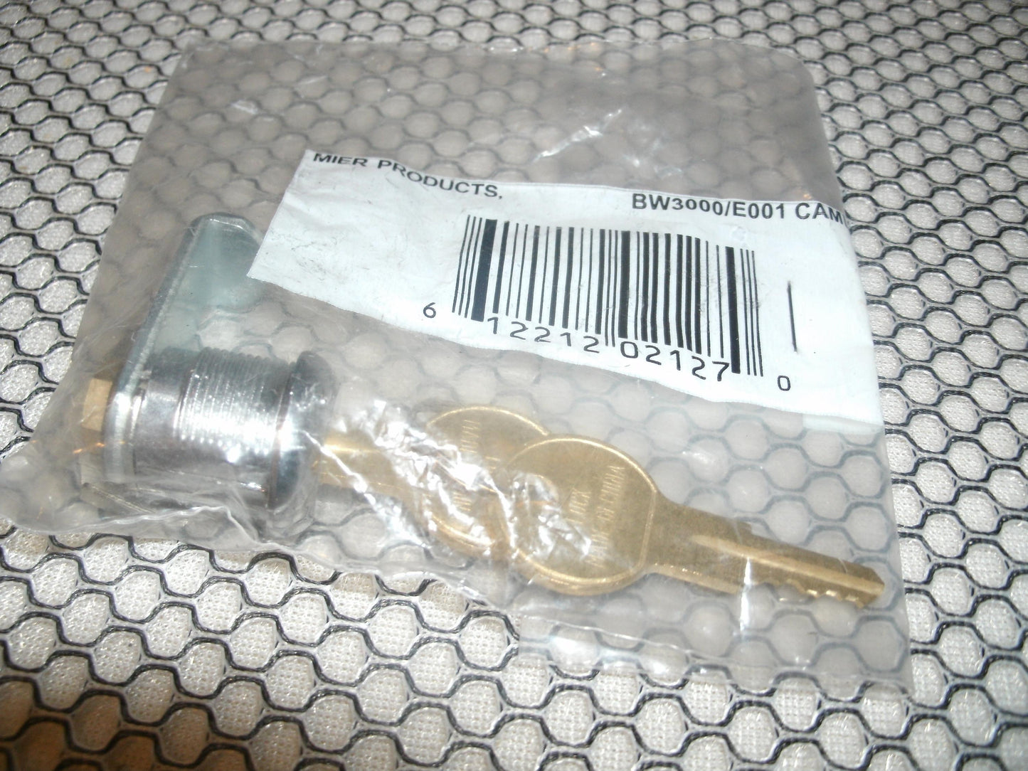 Mier BW3000/E001 Camlock Lock with 2 Keys. New. (D2)