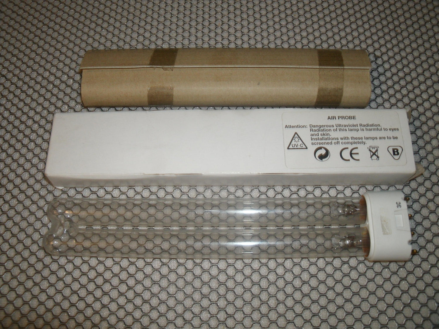 CNZ Air Probe UV-C Bulb. 2G11 Four Pin Base. 8 1/2". 18W, New.