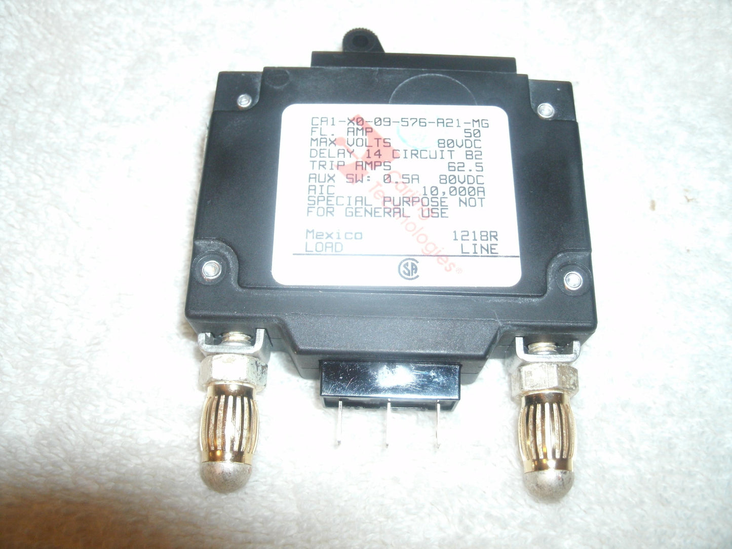 Carling Technologies CA1-X0-09-576-A21-MG Breaker. (40)