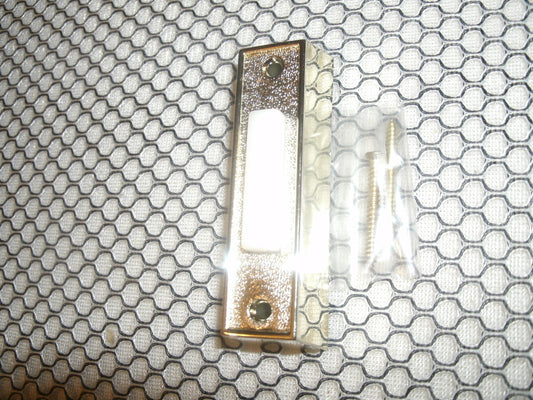 NuTone PB-9LPB Gold Push Button Doorbell. New.