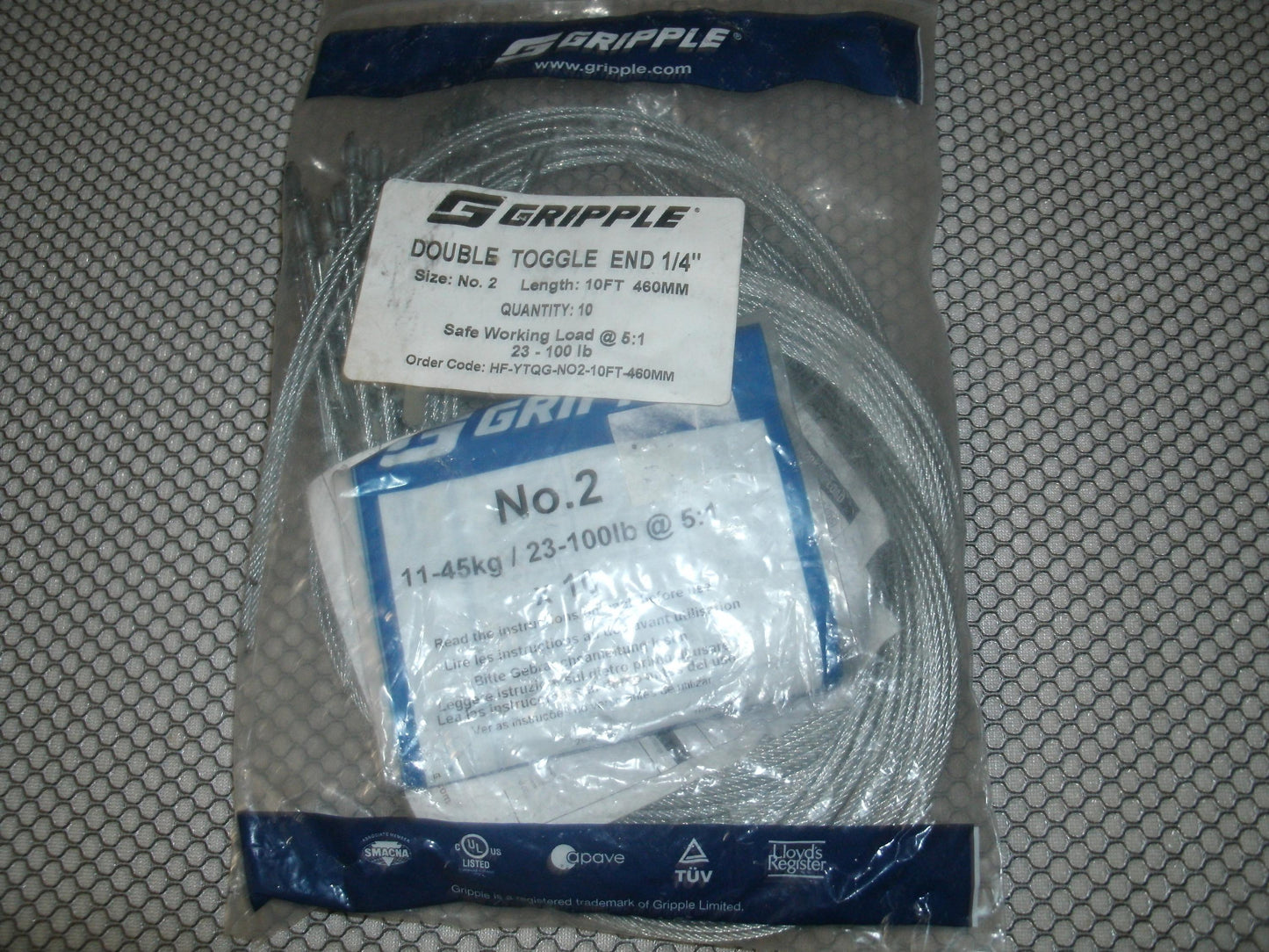 Gripple HF-YTQG-N02-10FT Kit.