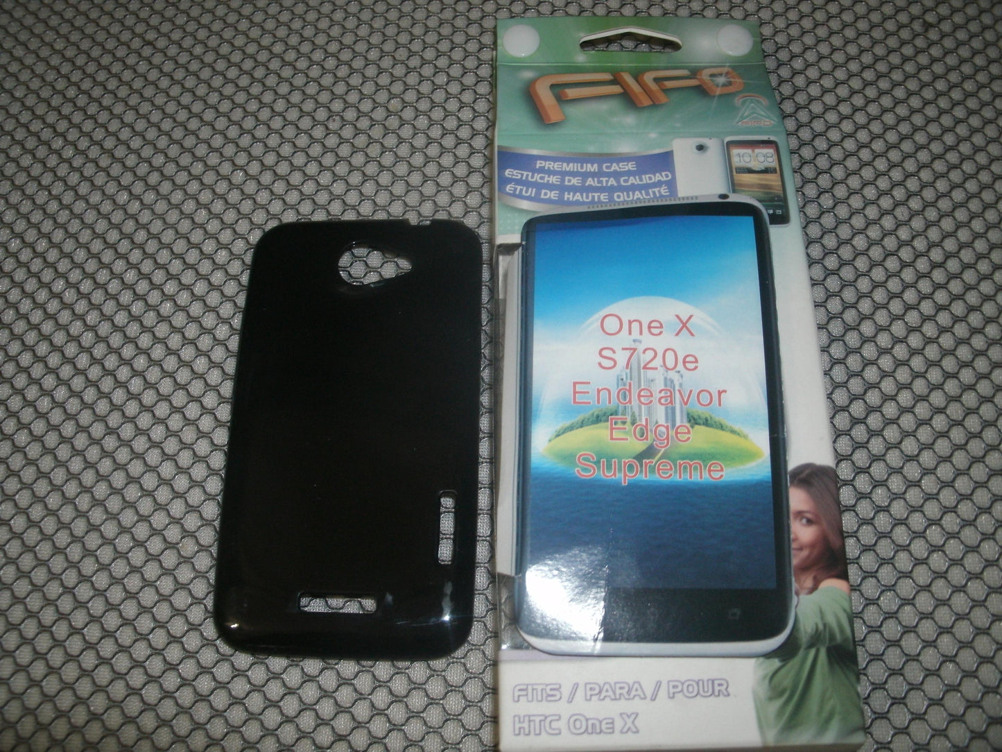 HTC One X Case. New. Black.