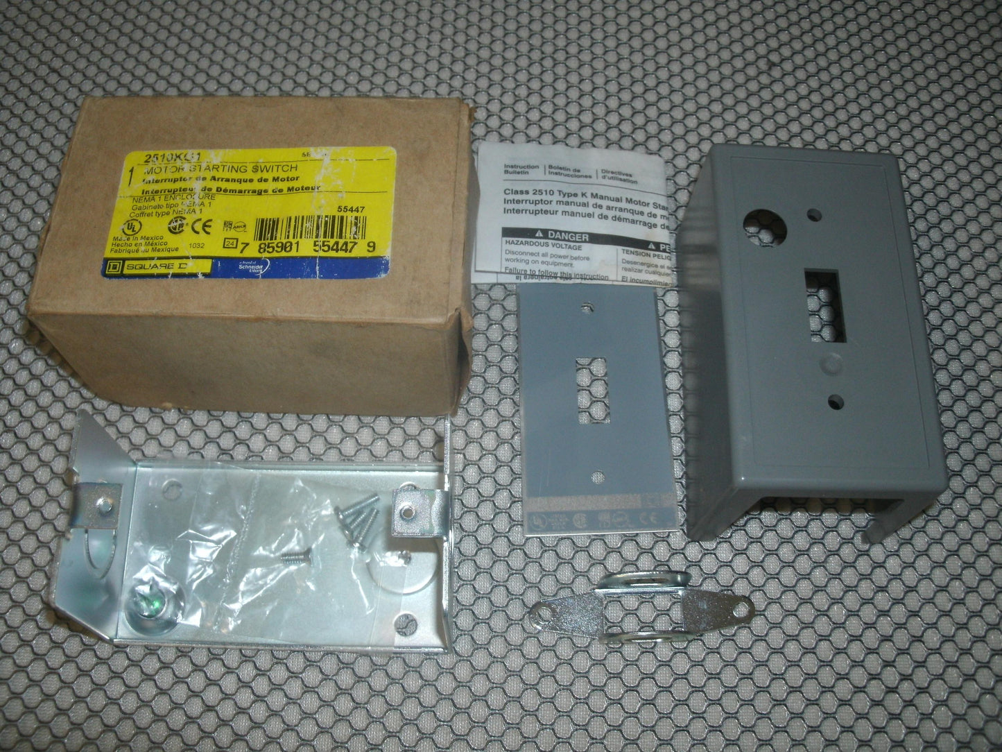 2510KG1 Square D Switch Enclosure. New. (40)