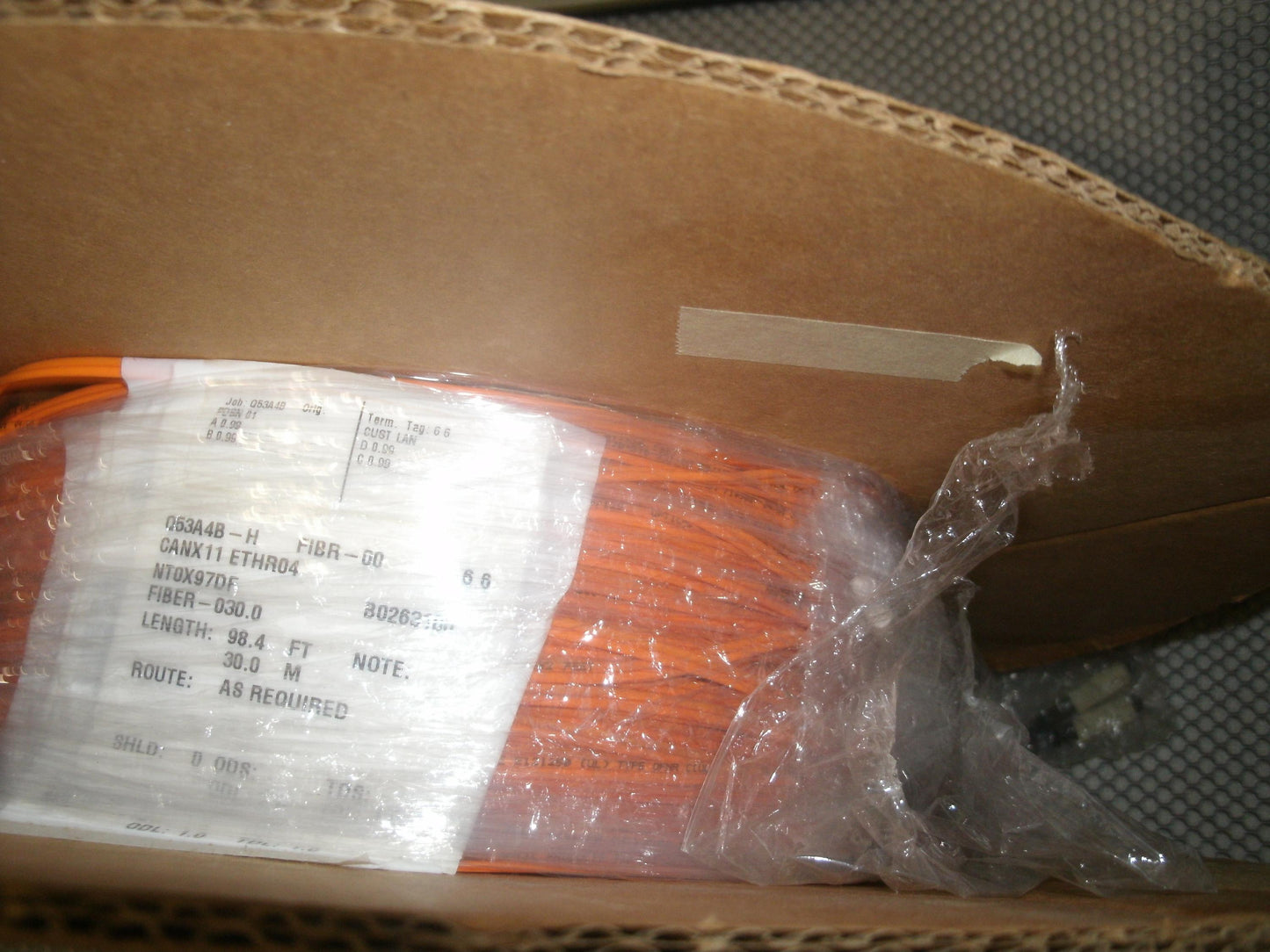 Amphenol Fiber Optic Cable NT0X97DF. New.