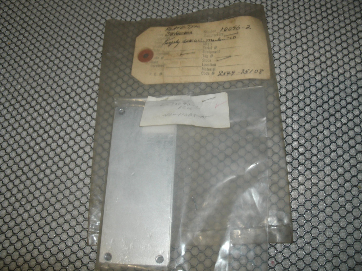Kingsley 10096-2 Auto Wire Marker. New. 2 Plates.