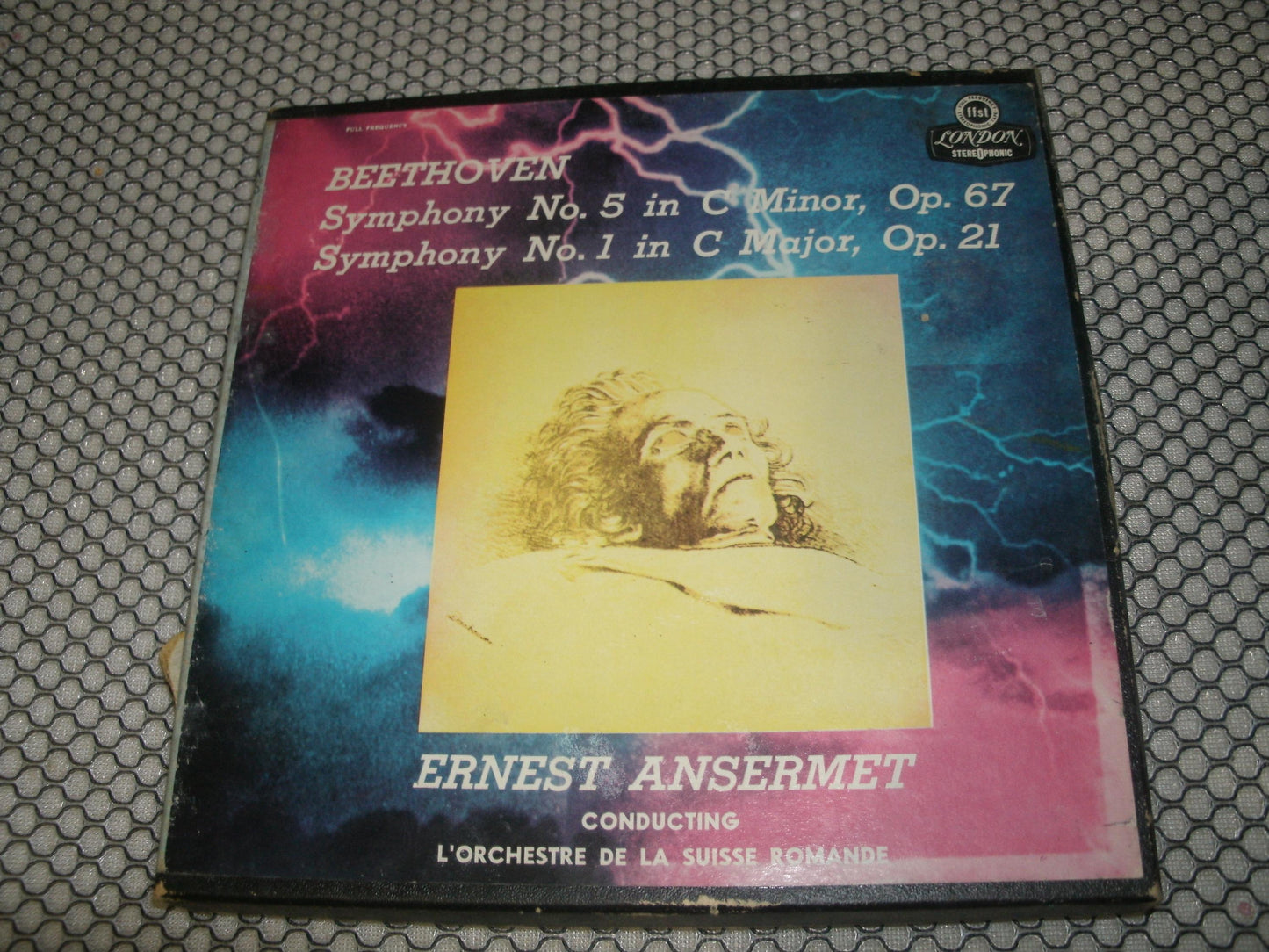 Beethoven Symphony No. 5 and No. 1. Used.