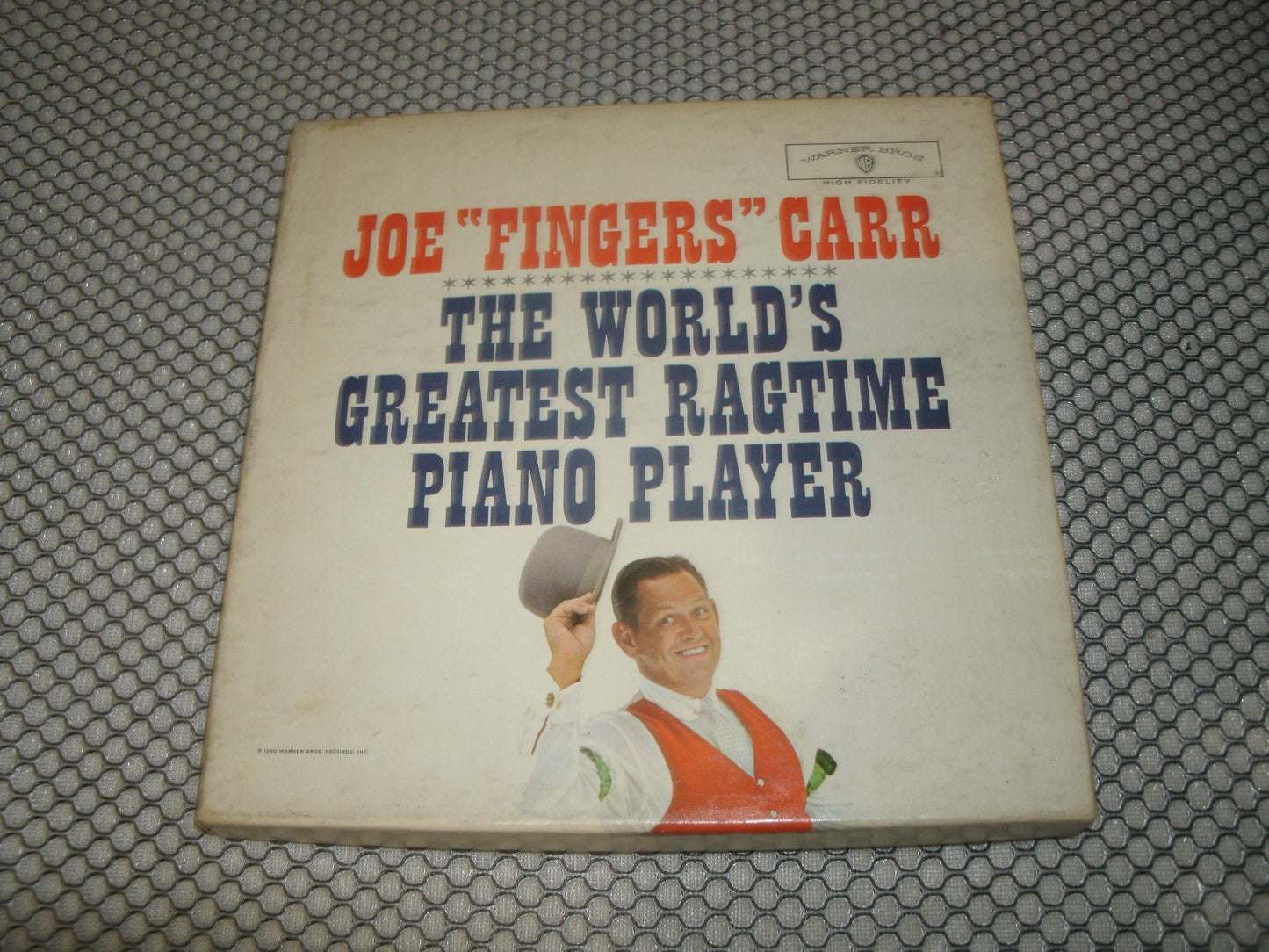 Joe "Fingers" Carr 4 Track Tape. Used.