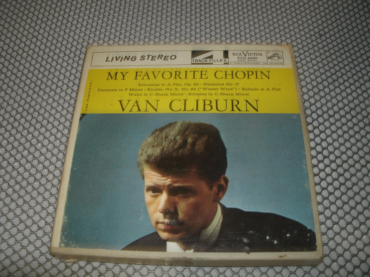 My Favorite Choplin. By: Van Cliburn. Used.