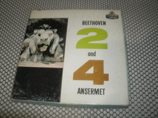 Beethhoven 2 and 4 Ansermet. LCK-80057. Used.