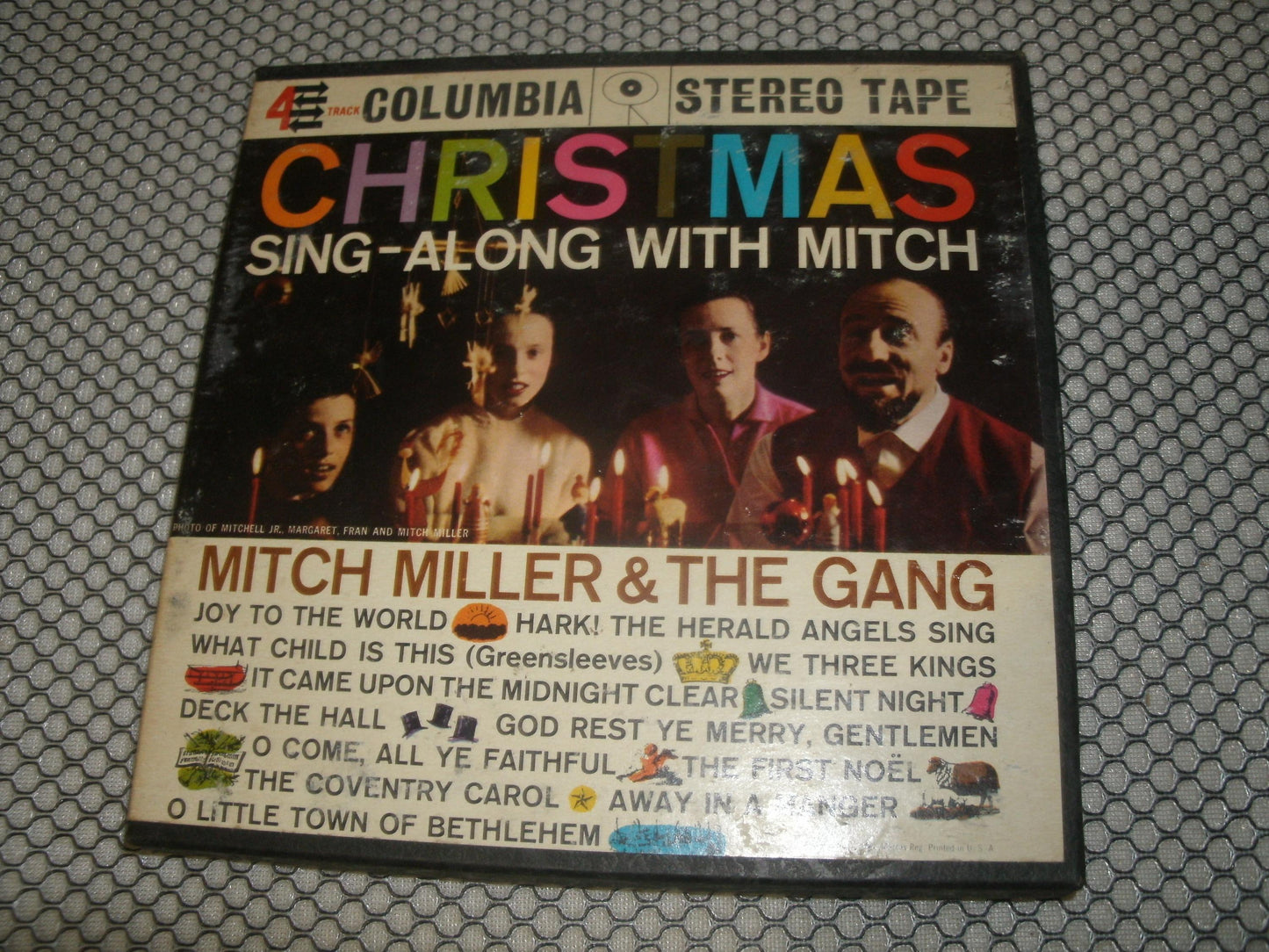 Christmas Sing-Along with Mitch. 4 Track Tape.