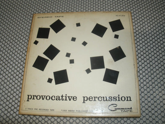 Provocative Percussion. 4 Track Tape. RS-4T-806.