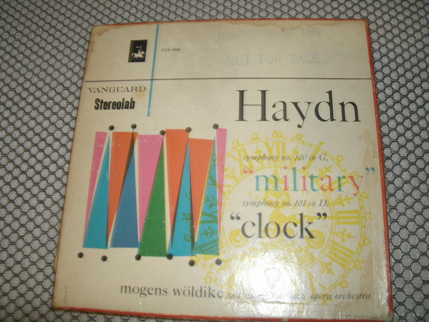 Haydn Symphony no. 100 in G. "military". 4 Track Tape.