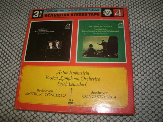 Arthur Rubinstein Boston Symphony Orchestra. TR3-5019.