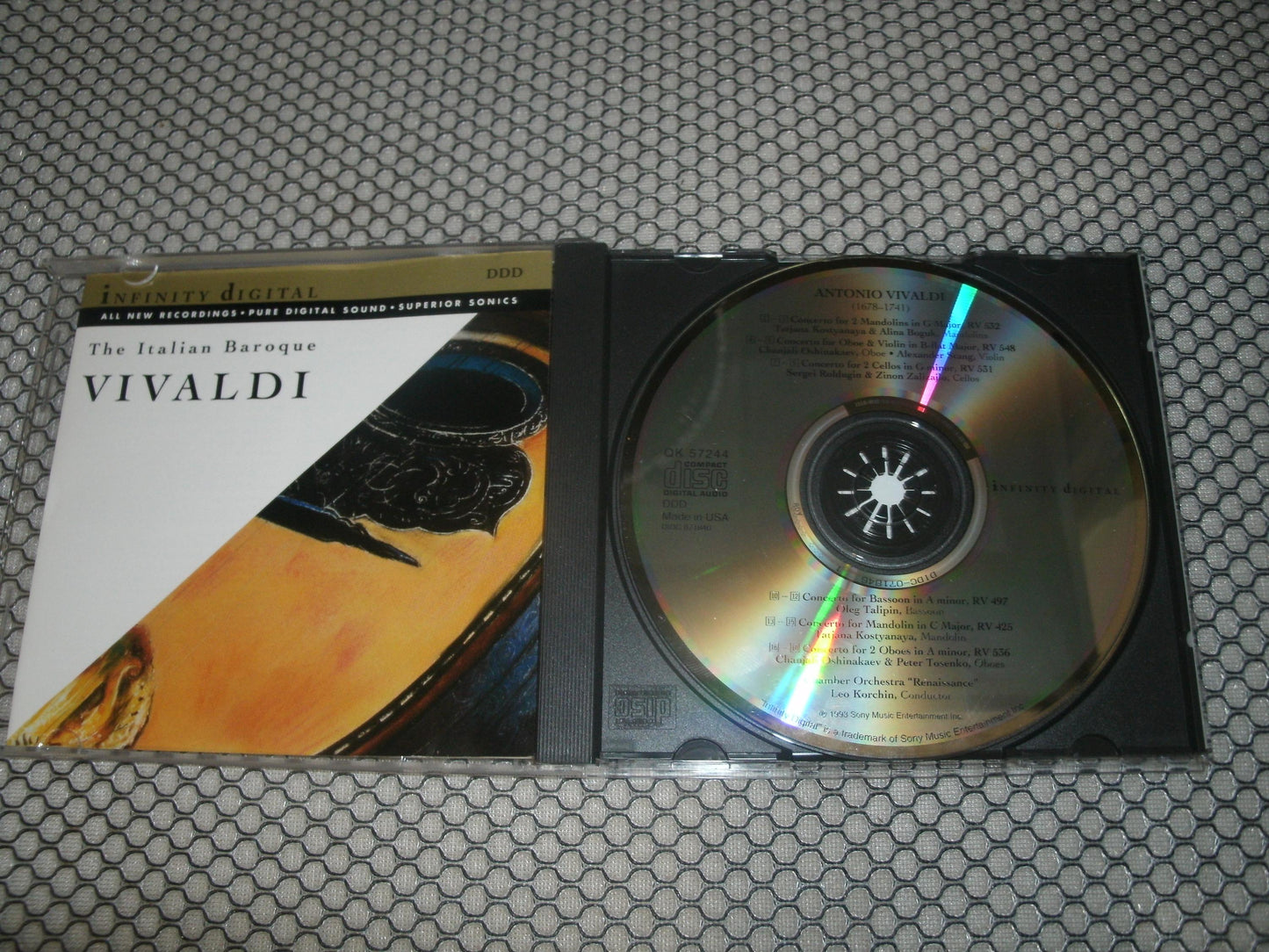 The Italian Baroque. Vivaldi. 074645724423.