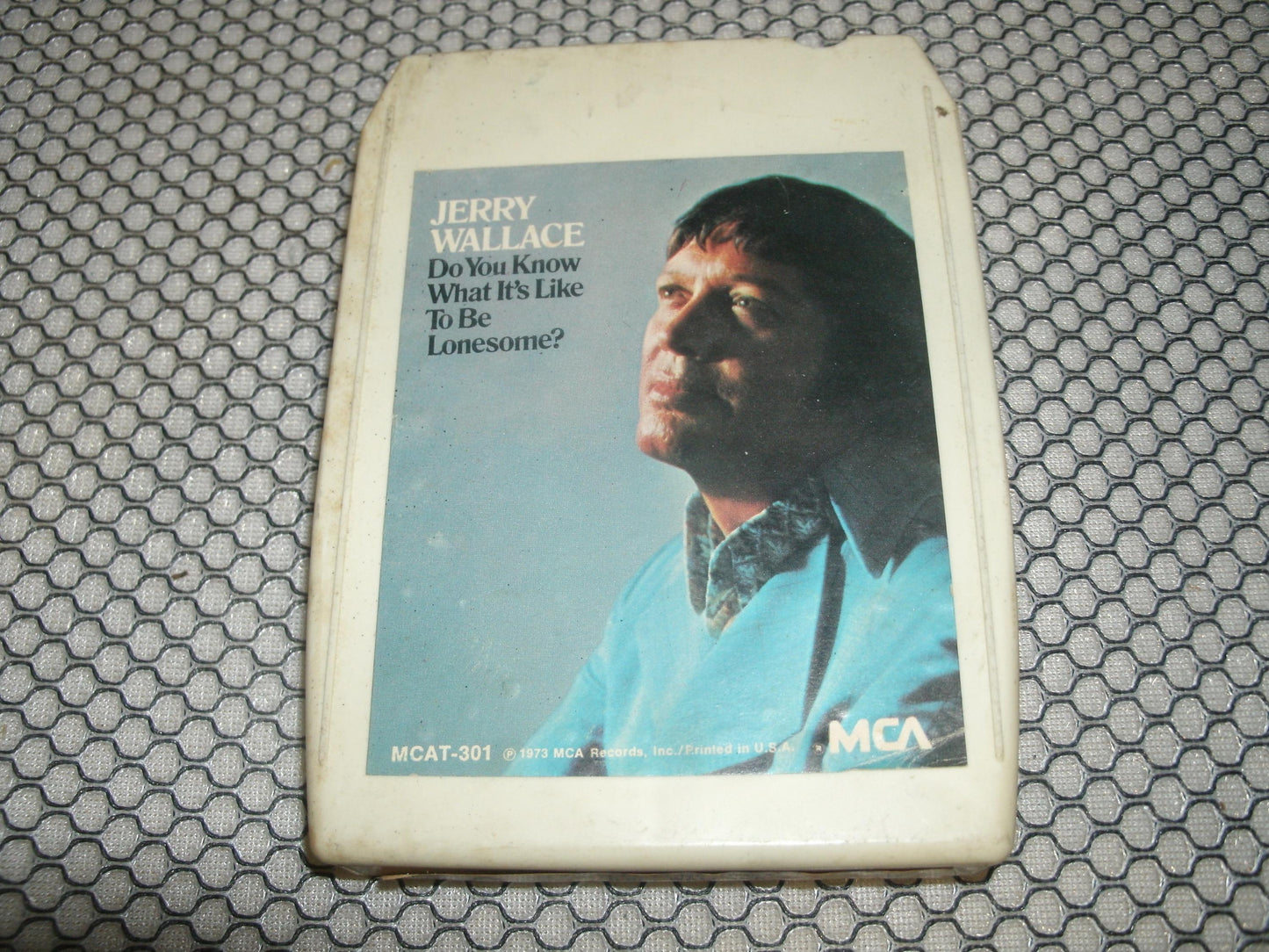Jerry Wallace MCAT-301. 8 Track Tape. Used.