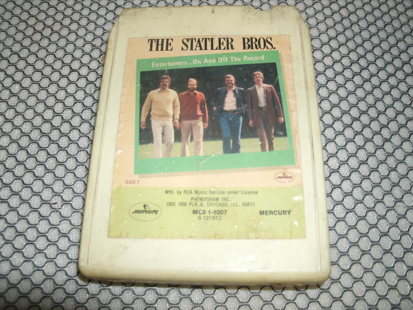 The Statler Brothers. MC8-1-5007. 8 Track Tape. Used.