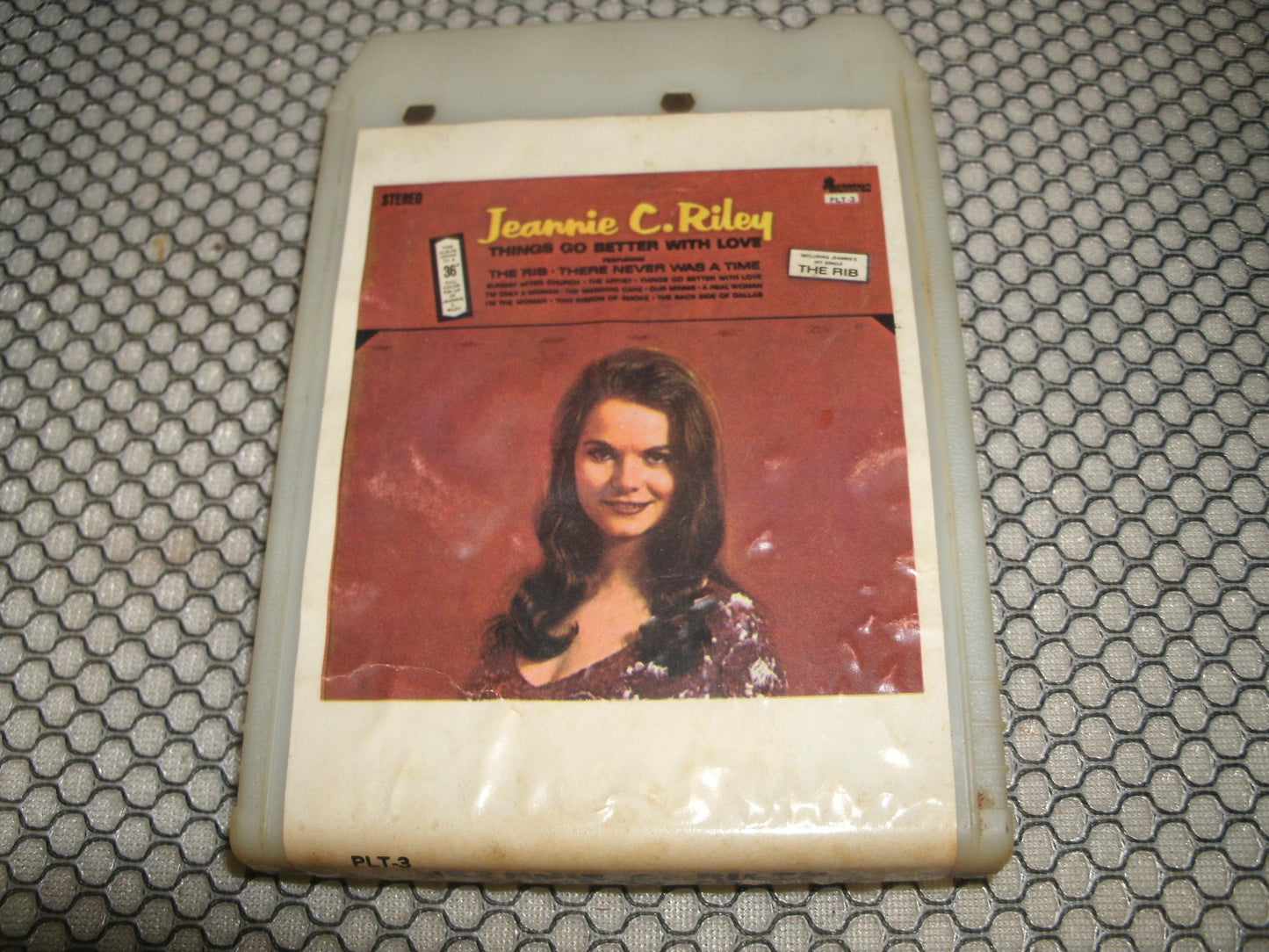 Jeannie C. Riley. PLT-3. 8 Track Stereo Tape. Used.
