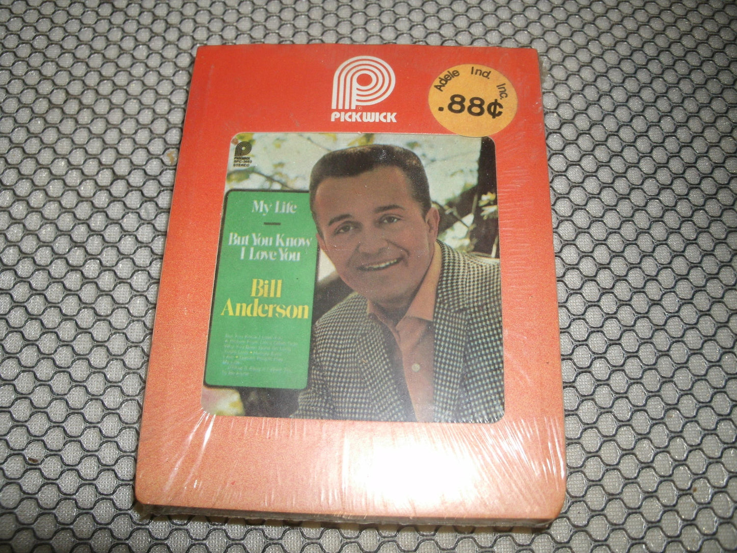 Bill Anderson. My Life. 8 Track Tape. New. P8-3683.