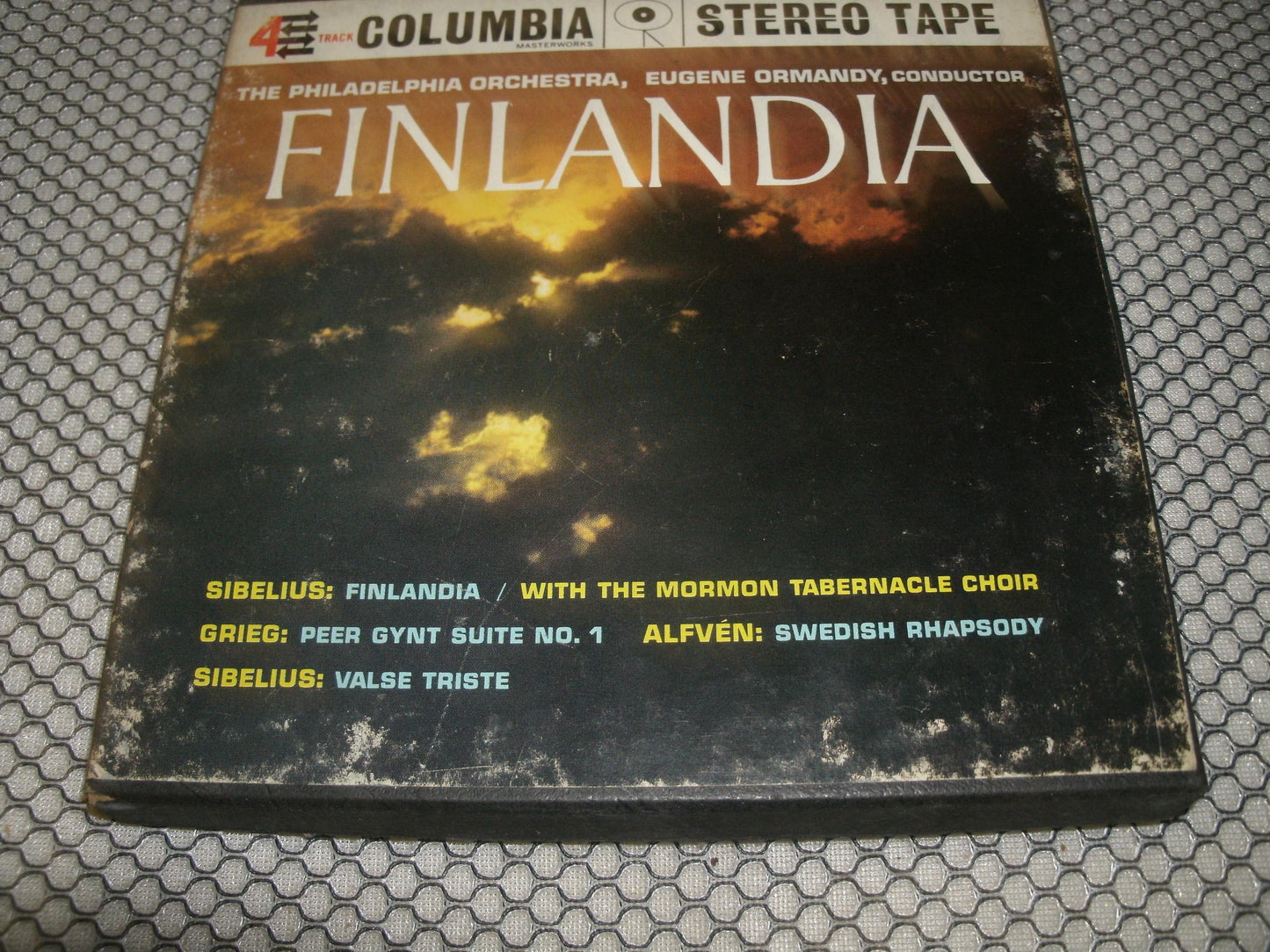 Finlandia MQ 380 Used. 4 Track Tape.