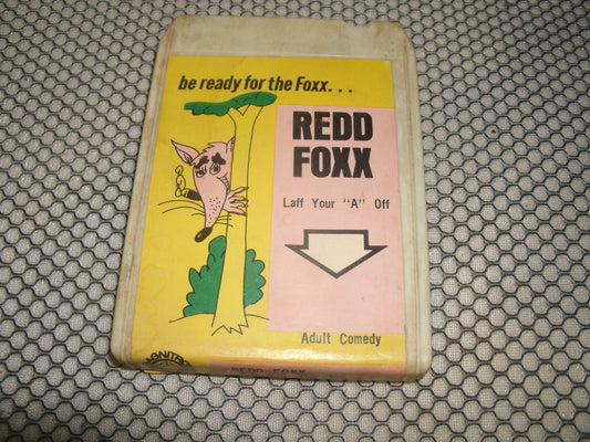 Red Foxx. 097. 8 Track Tape. Laff Your  "A" Off.