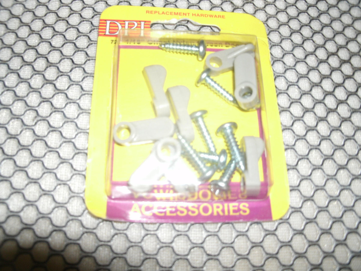 DPI 736. New. 1/8" Offset Nylon Screen Door Clip.