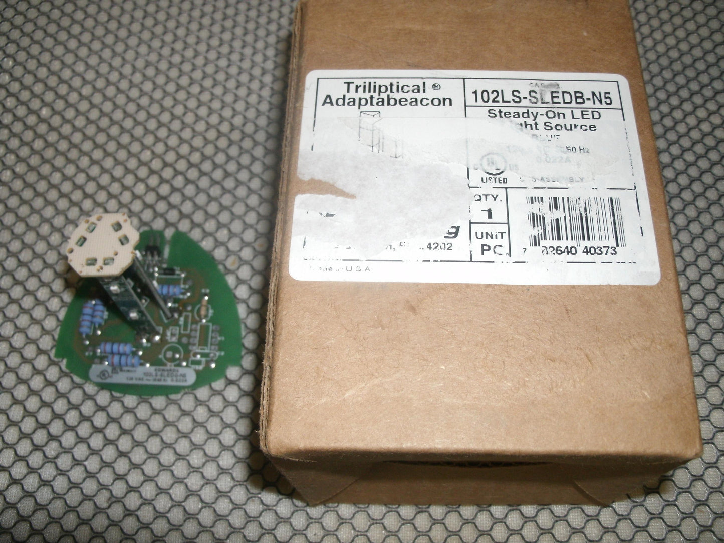 Edwards Signaling 102LS-SLEDB-N5 Blue Light Source.
